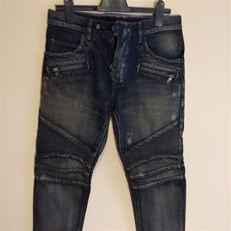 cheap authentic balmain jeans